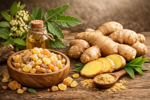 Boswellia Serrata and Ginger